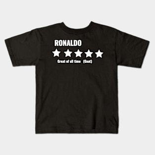 review Ronaldo as player T-Shirt Kids T-Shirt